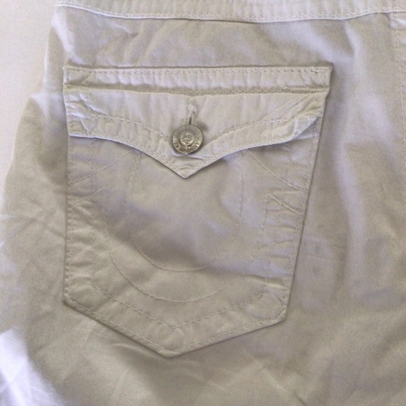 True Religion White Cropped Pants - Picture 13 of 16